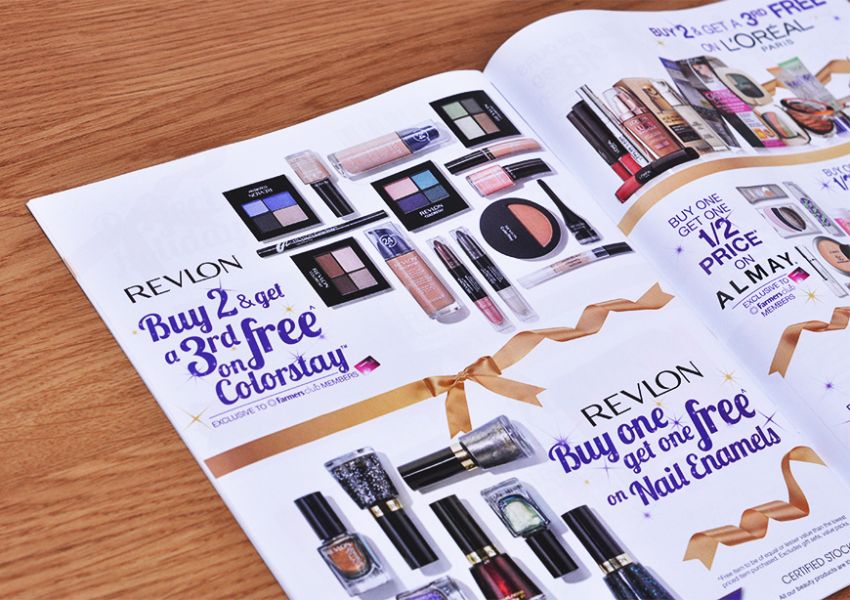 Farmers Xmas Revlon Closeup